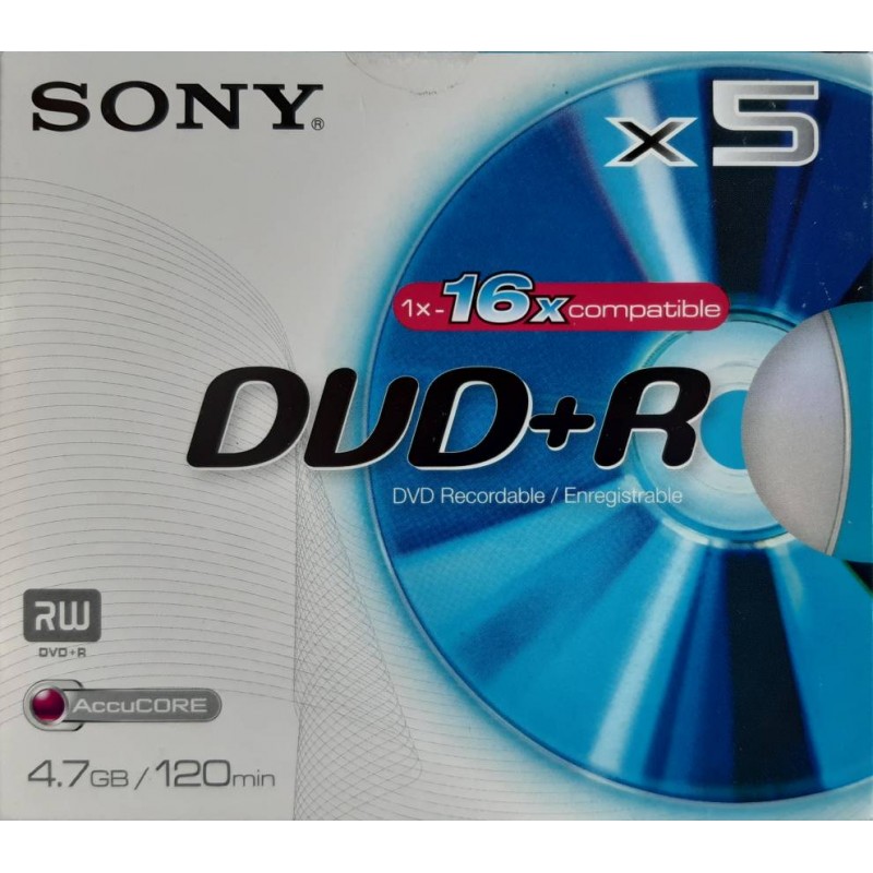 DVD+R 4,7 GB DPR120A4 SONY