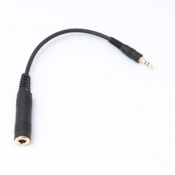 Adapter jack 6.3S/ plug 3.5 HD 650