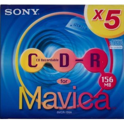CD-R 5MCR-156A 156 MB SONY...